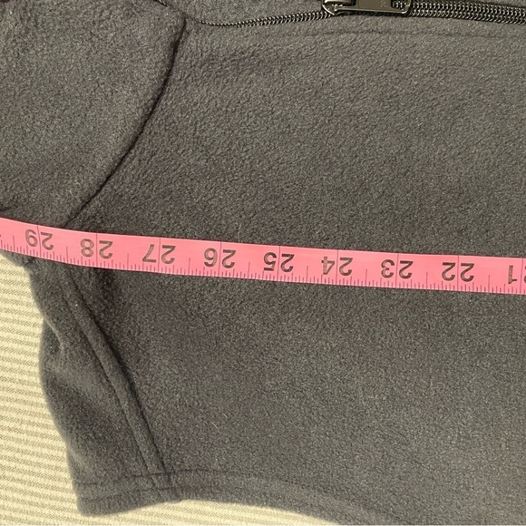 Columbia Sleeveless Charcoal Grey Fleece Full Zip Vest Outdoor Men’s XL Tall - Picture 7 of 7